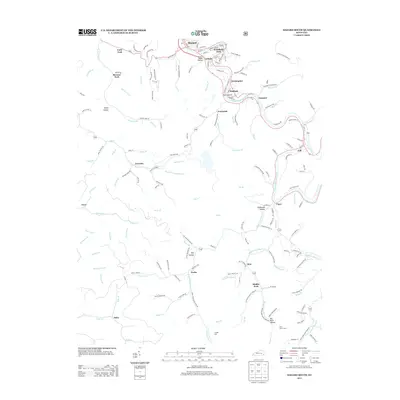 2013 Map of Hazard South, 2013 Print