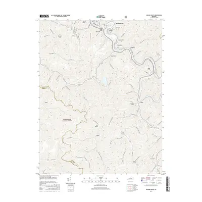 2016 Map of Hazard South, 2016 Print