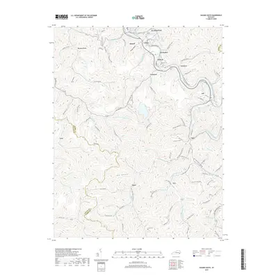 2019 Map of Hazard South, 2019 Print