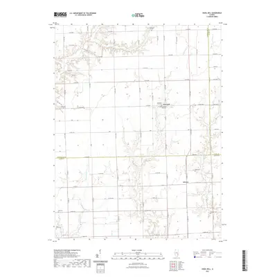 2021 Map of Hazel Dell, 2021 Print
