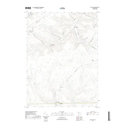 2019 Map of Hazel Hurst, 2019 Print