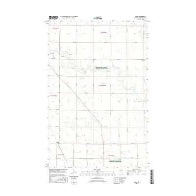 2016 Map of Hazel, 2016 Print
