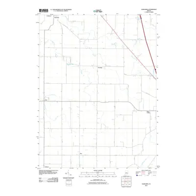 2010 Map of Hazelrigg, 2010 Print