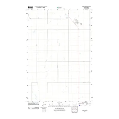 2011 Map of Hazelton, 2011 Print