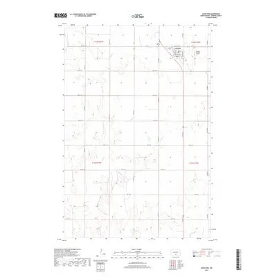 2017 Map of Hazelton, 2017 Print