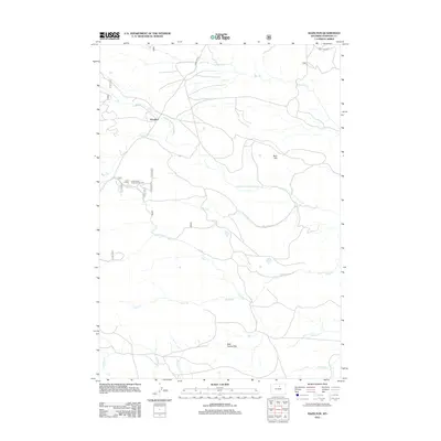 2012 Map of Hazelton, 2012 Print