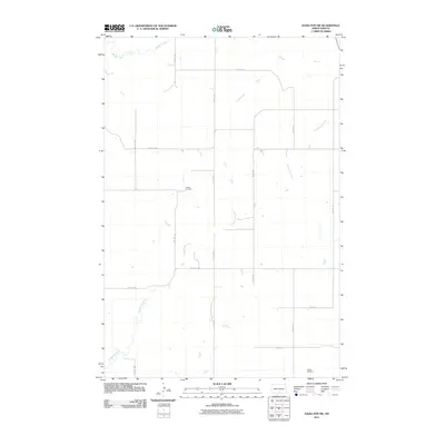 2011 Map of Hazelton NW, 2011 Print