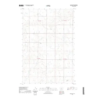 2020 Map of Hazelton NW, 2020 Print