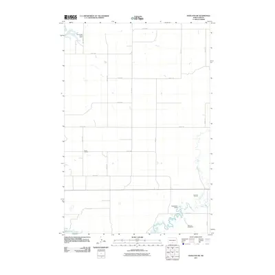 2011 Map of Hazelton SW, 2011 Print