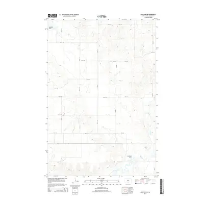 2014 Map of Hazelton SW, 2014 Print