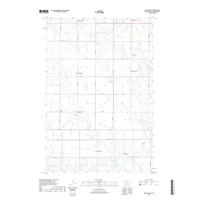 2018 Map of Hazelton SW, 2018 Print