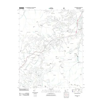 2011 Map of Hazelwood, 2011 Print