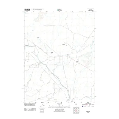 2011 Map of Hazen, 2011 Print