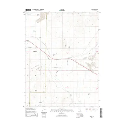 2014 Map of Hazen, 2014 Print
