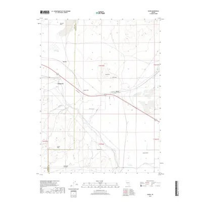 2018 Map of Hazen, 2018 Print