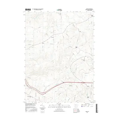 2016 Map of Hazen, 2016 Print