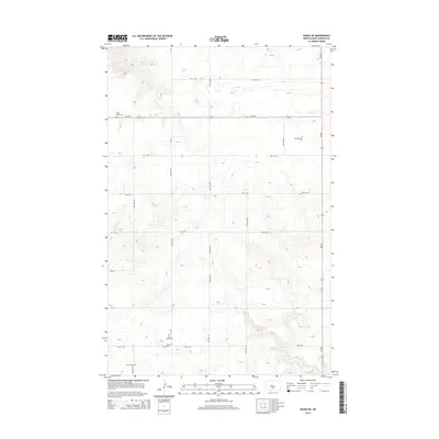 2014 Map of Hazen NE, 2014 Print