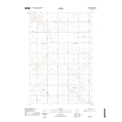 2020 Map of Hazen NE, 2020 Print
