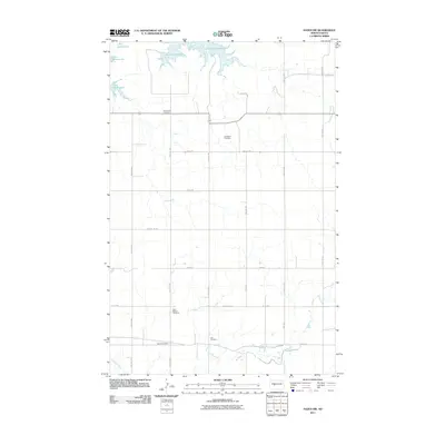 2011 Map of Hazen NW, 2011 Print