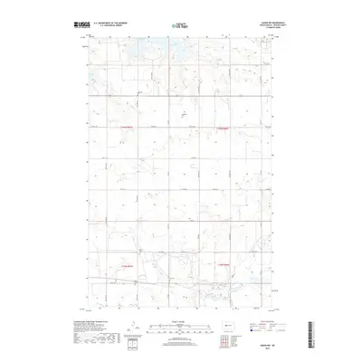 2018 Map of Hazen NW, 2018 Print