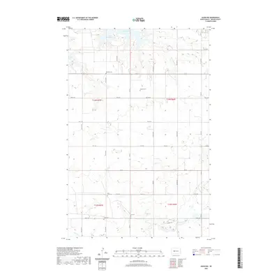 2020 Map of Hazen NW, 2020 Print