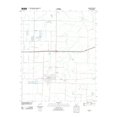 2011 Map of Hazen, 2011 Print