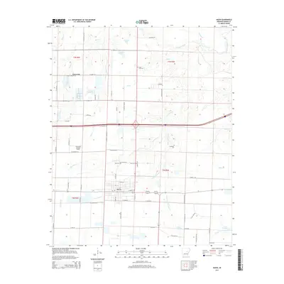 2014 Map of Hazen, 2014 Print