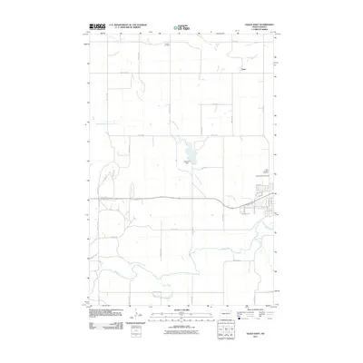 2011 Map of Hazen West, 2011 Print