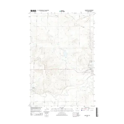 2014 Map of Hazen West, 2014 Print