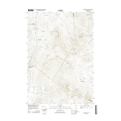 2015 Map of Hazens Notch, 2015 Print