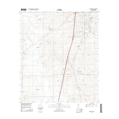 2015 Map of Hazlehurst, 2015 Print