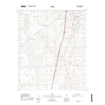 2018 Map of Hazlehurst, 2018 Print