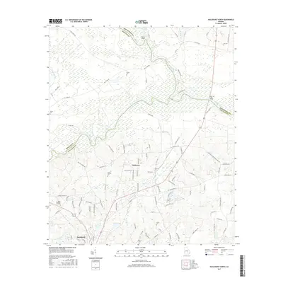 2017 Map of Hazlehurst North, 2017 Print