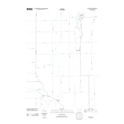 2013 Map of Hazleton, 2013 Print