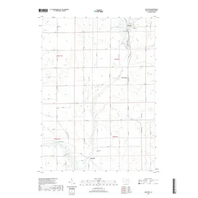 2018 Map of Hazleton, 2018 Print