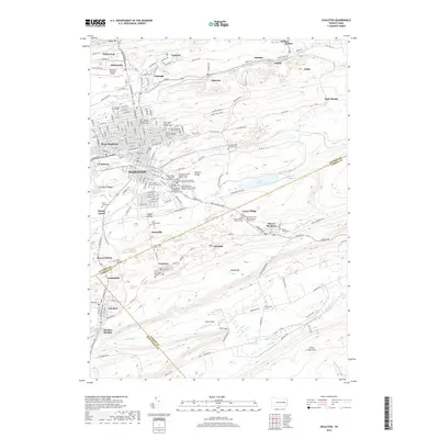 2019 Map of Hazleton, 2019 Print