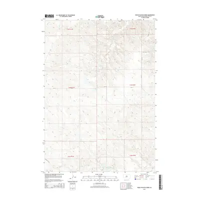 2015 Map of Head of Butch Creek, 2015 Print