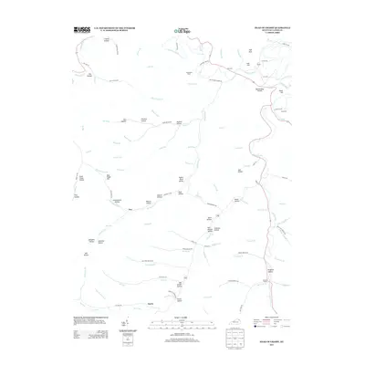 2013 Map of Head of Grassy, 2013 Print