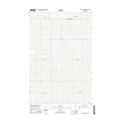 2016 Map of Head of Rapid River, 2016 Print