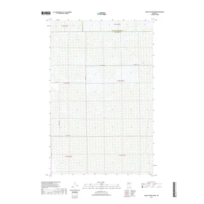 2019 Map of Head of Rapid River, 2019 Print
