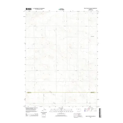 2014 Map of Head of Rocky Hollow, 2014 Print