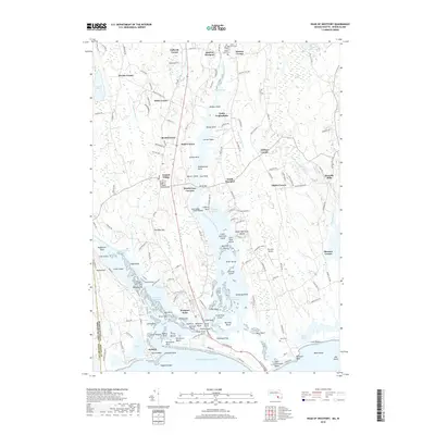 2018 Map of Head of Westport, 2018 Print
