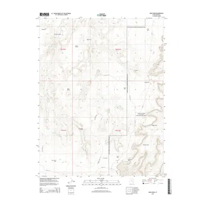 2014 Map of Head Spur, 2014 Print