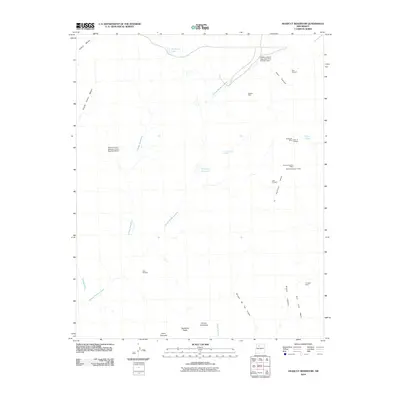 2010 Map of Headcut Reservoir, 2010 Print