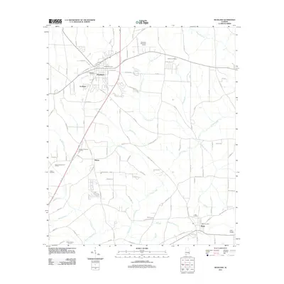 2011 Map of Headland, 2011 Print