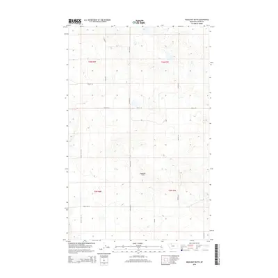 2014 Map of Headlight Butte, 2014 Print