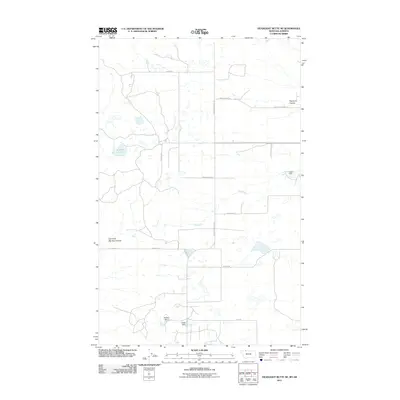 2011 Map of Headlight Butte NE, 2011 Print