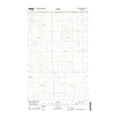 2014 Map of Headlight Butte NE, 2014 Print