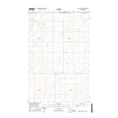 2017 Map of Headlight Butte NE, 2017 Print