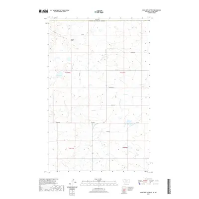 2020 Map of Headlight Butte NE, 2020 Print